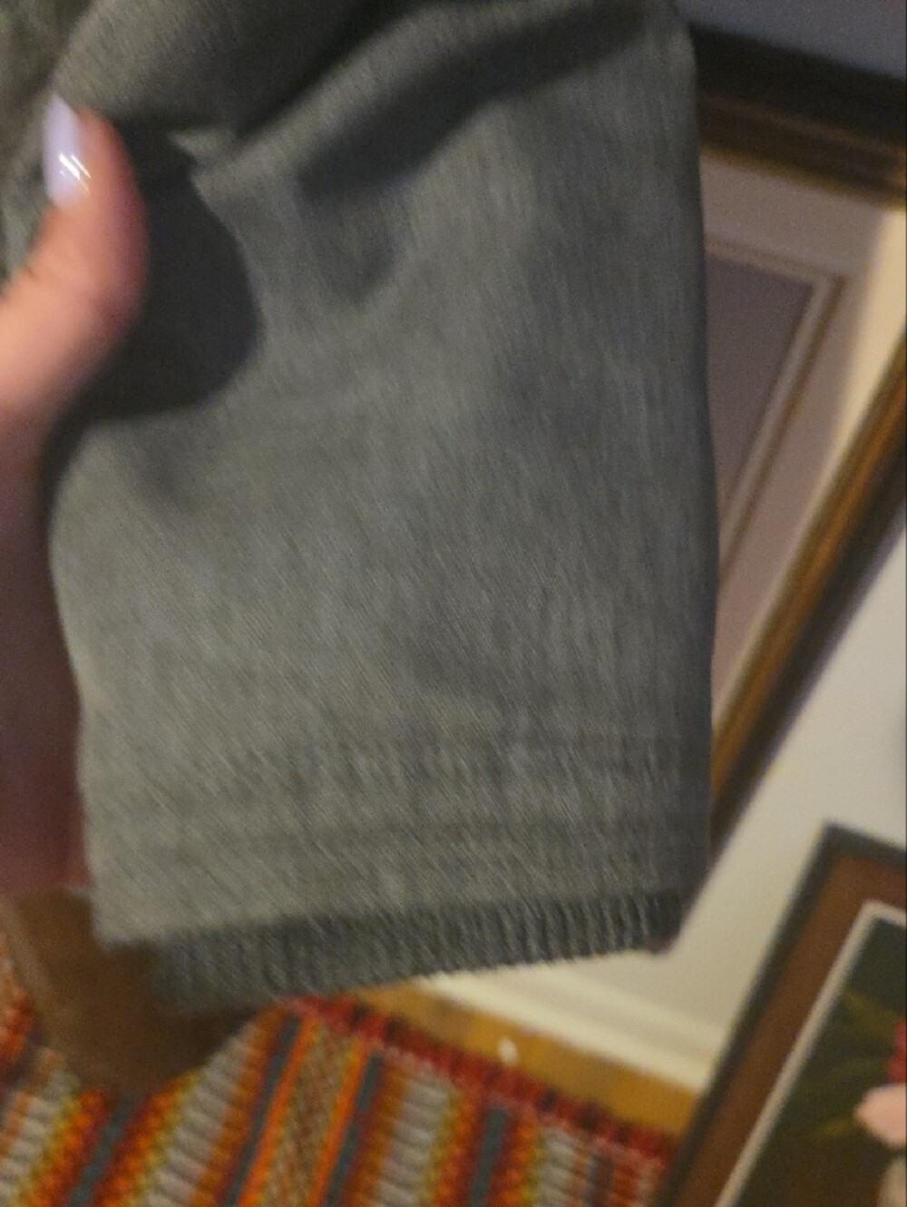 TNA Womens Gray Parka with Faux Fur Trim - Picture 6 of 16